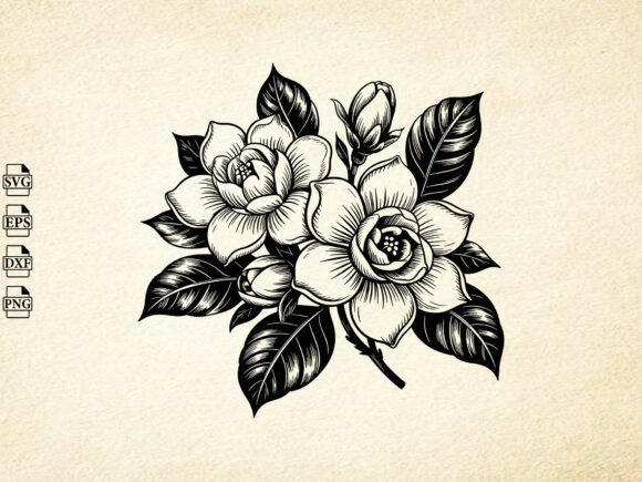 Sampaguita SVG & Silhouette: Graphics for Crafts