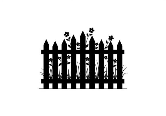 Silhouette Picket Fence with Flowers: A Designer's Review